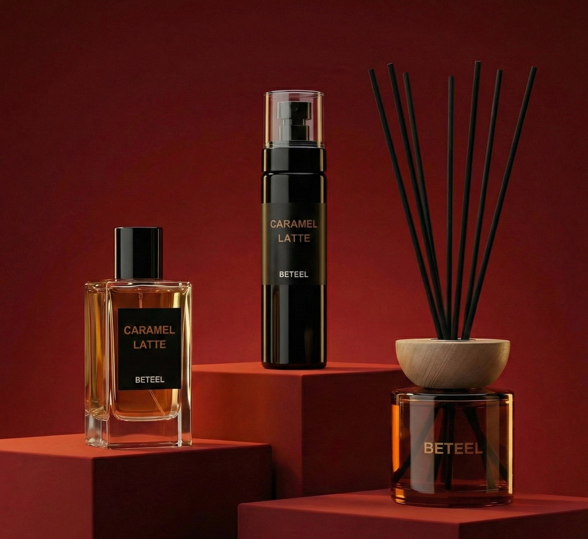 مجموعة الهدايا كراميل لاتيه - للجنسين من بيتيل