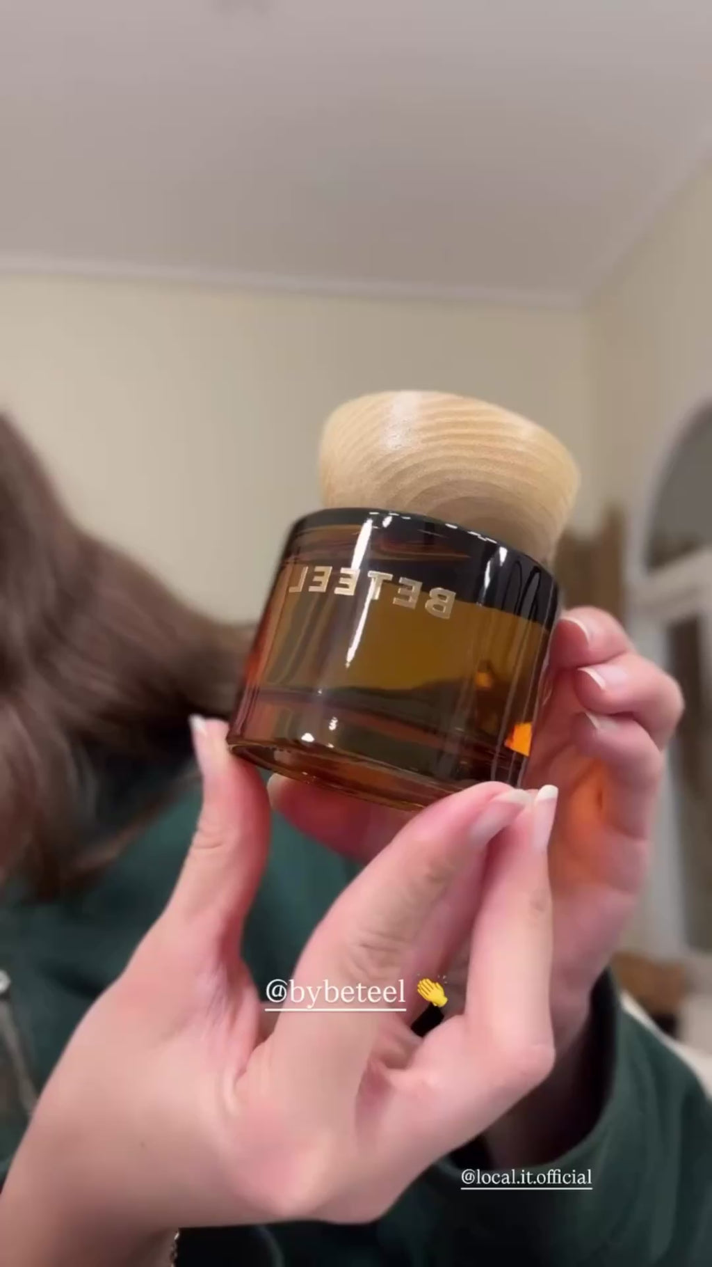 كراميل لاتيه - موزع العطر من بيتيل + أعواد لمعطر السيارة